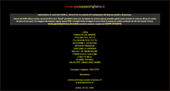 Desktop Screenshot of giuseppecirigliano.it